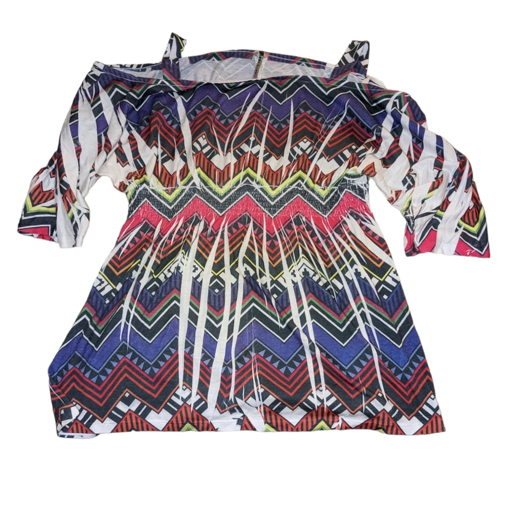 Women's Native print shirt
